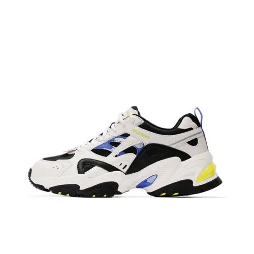 Skechers Stamina V2 Low Топ Толстая подошва Кроссовки Мужские Natural