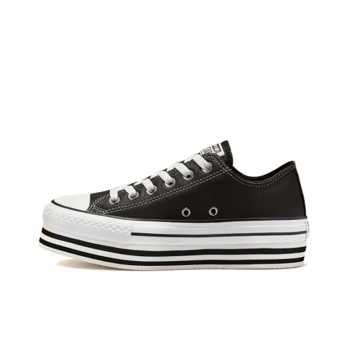 Converse Chuck Taylor All Star Low Top Canvas Shoes Women's Black White Конверс Чук Тайлер Ол Стар Ло Топ Кеды Женские Черный Белый