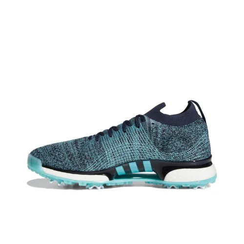 Adidas Tour360 XT PARLEY Slip-resistant низкий топ мужские гольф-обувь синий белый