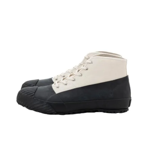 MoonStar ALWEATHER Outdoor Городской Техно-обувь Slip-resistant Abrasion-resistant High-top Кеды Унисекс Ecru