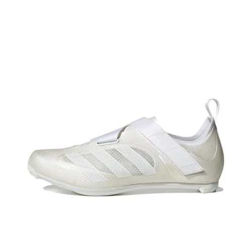 Adidas THE INDOOR CYCLING Slip-resistant Abrasion-resistant Low-top Велосипедные кроссовки Унисекс Белый
