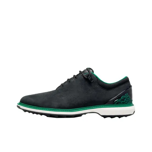 Eastside Golf x Jordan ADG 4 Устойчивый к истиранию Дышащая Низкий Верх Обувь для гольфа Мужская Черный Зеленый