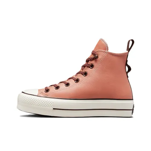 Converse Chuck Taylor All Star Lift Платформа Зимний Tones Высокий Топ Кеды Женские Розовый