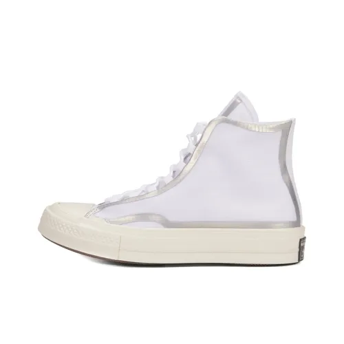 Converse Chuck Taylor All Star 1970s Устойчивые к истиранию высокие кеды унисекс белые