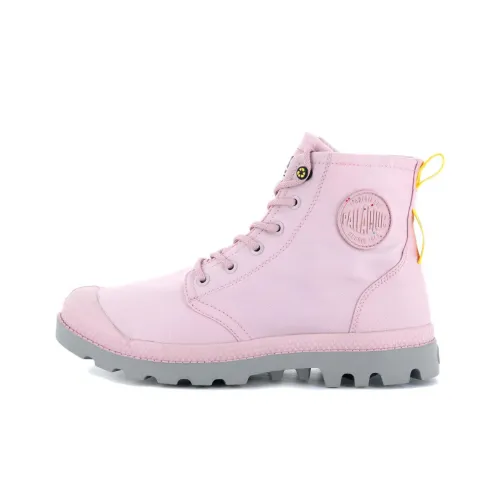 Palladium Pampa Rcycl WP 2 Износостойкий и Водонепроницаемый Высокий Топ Обувь Унисекс Розовый