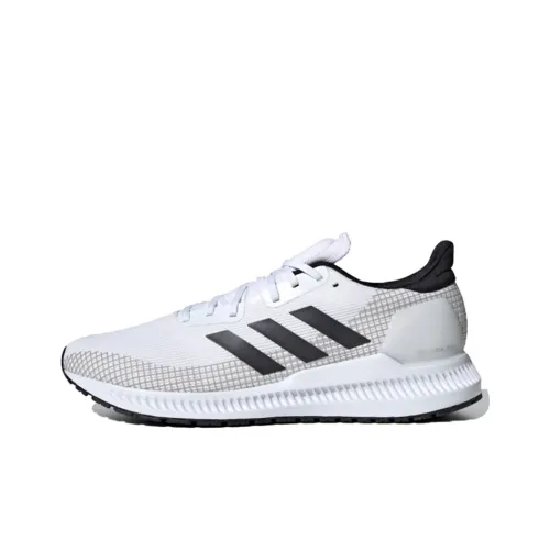 Adidas Solar Blaze Slip-resistant Abrasion-resistant Low Top Велосипедные кроссовки Мужские Белый Серый Черный