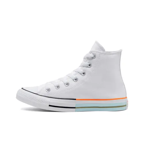 Converse Chuck Taylor All Star High Top Кеды Унисекс Белый Оранжевый