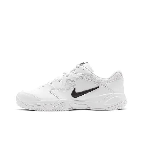 Nike Court Lite 2 Амортизирующие шоки противоскользящие низкий топ кроссовки с толстой подошвой мужские белые