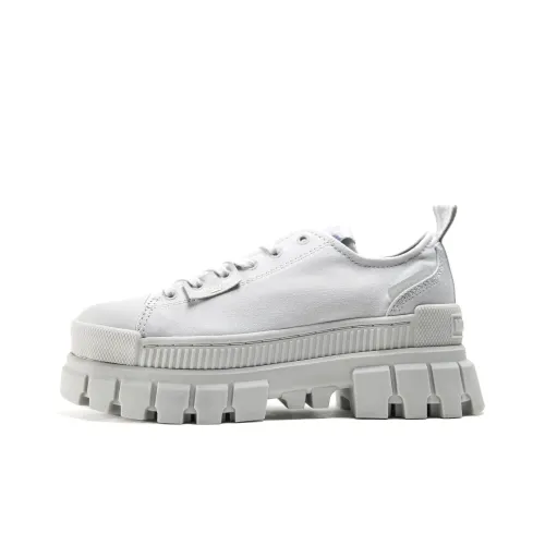 Палладий Revolt Lo TX Vapor Устойчивый к истиранию Дышащий Низкий Топ Платформа Кеды Женские Белые