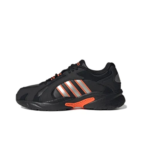 Adidas Neo Crazychaos Shadow 2,0 Slip-resistant Abrasion-resistant Low Top Footwear Men's Black Adidas Neo Crazychaos Shadow 2,0 Противоскользящие Устойчивые к истиранию Низкий Топ Обувь Мужская Черная