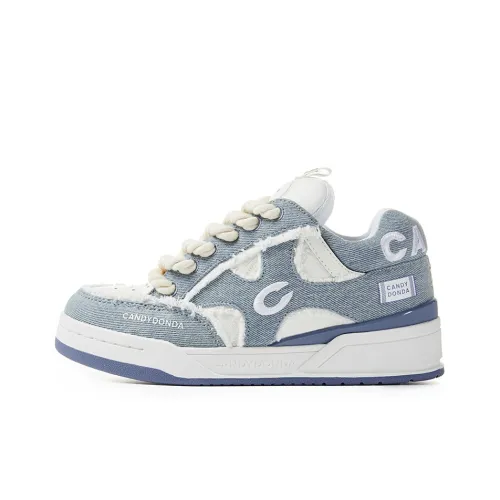 CANDYDONDA MID Топ Скейтборд Кроссовки Унисекс Синий