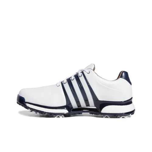 Adidas Tour360 XT Slip-Resistant Низкий Топ Гольф Обувь Мужская Белый Черный