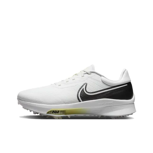 Nike Air Zoom Infinity Tour Next% Широкая Обувь с Амортизацией и Противоскользящим Дном Низкий Топ Мужская Белая Черная Широкая Подкладка
