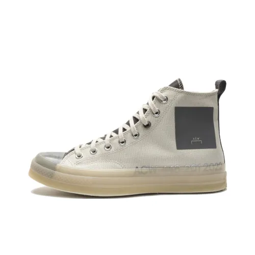 A COLD WALL* x Converse 1970s High Top Shoes Unisex Beige ACW Collaboration A COLD WALL* x Converse 1970s Высокие Кеды Унисекс Бежевые ACW Collaboration