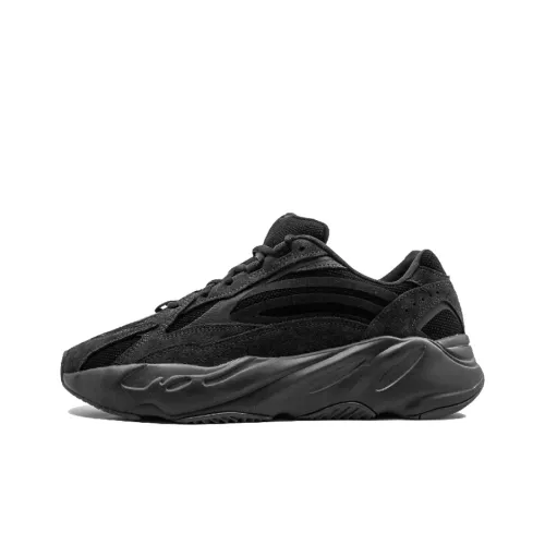 Adidas Originals Yeezy Boost 700 V2 'Vanta' Легкий Низкий Топ Толстая Подошва Кроссовки Унисекс Черные Выпуск 2019