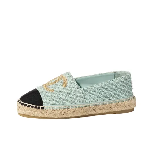 CHANEL Женские повседневные туфли женские светло-синие