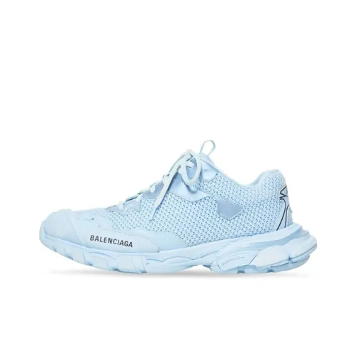 Balenciaga Track 3,0 Low Топ Толстоподошвенные кроссовки Женские Blue