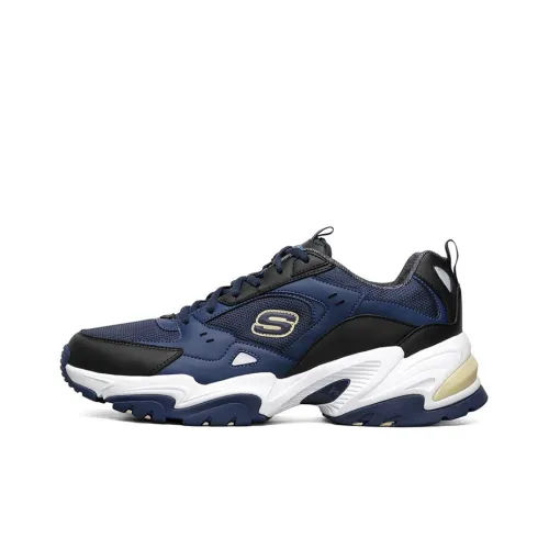 Skechers Stamina V2 One Punch Superman Collaboration Jenos Low Top Crepe Men's Blue Black