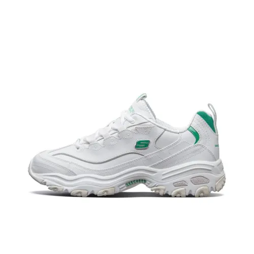 Skechers D'Lites 1,0 Low-Top Мужские Кроссовки с Толстой Подошвой