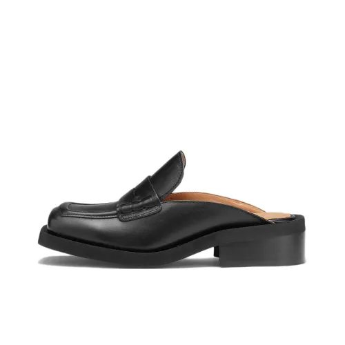 GANNI Домашние тапочки Женские Черные