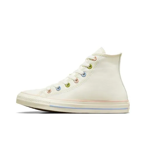 Конверс All Star High Top Кеды Белые Синие Розовые Унисекс