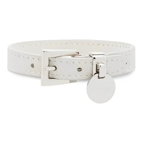 PRADA Кожа Наручные повязки Женские Белые