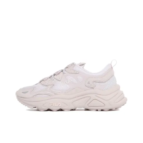 FILA TENACITY Низкий топ толстая подошва кроссовки унисекс цвет экрю