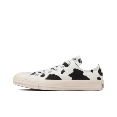 Конверс All Star Cowspot O Low Топ Кеды Унисекс Черный белый Японская версия