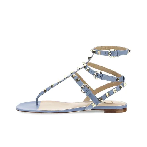 Valentino Rockstud Повседневная обувь Женская Светло-синяя