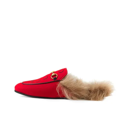 GUCCI 2015 RE Edition Princetown Домашние тапочки Женские