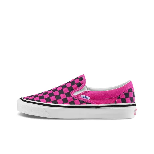 Vans Slip On Series 98 DX Anaheim Factory Classic Low Top Canvas Shoes Unisex Pink