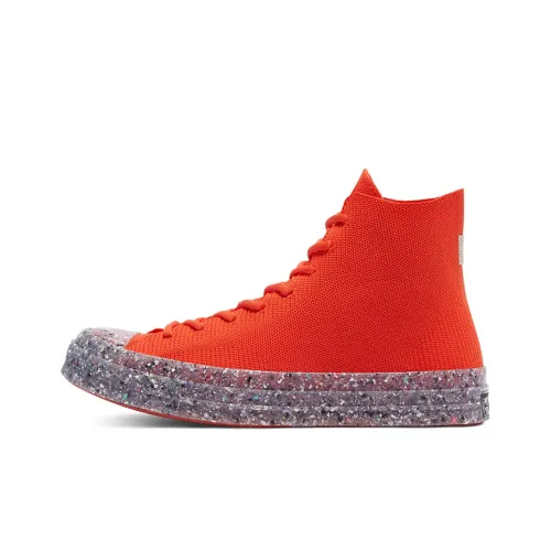 Converse 1970s High Top Canvas Shoes Unisex Orange Red Конверс 1970s Высокие Кеды Унисекс Оранжевый Красный