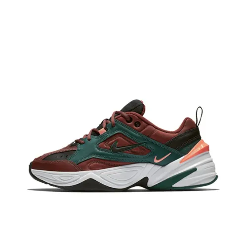 Nike M2K Tekno Pueblo Коричневый Нелипкий Легкий Низкий Топ Тяжелая Подошва Кроссовки Унисекс Коричневый