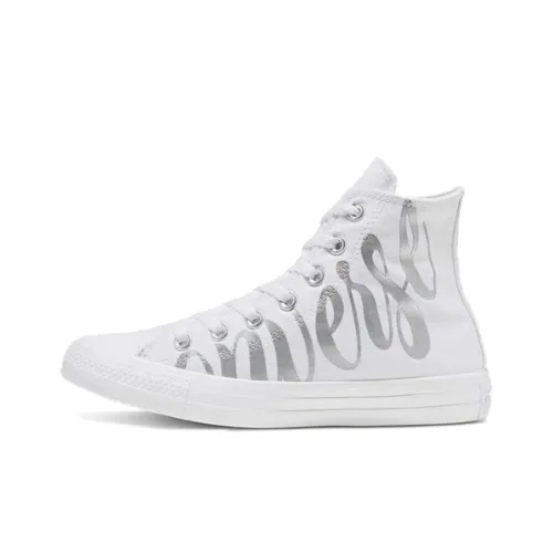 Converse Chuck Taylor All Star Радуга Звезда Высокие Кеды High Top Кеды Женские Белые