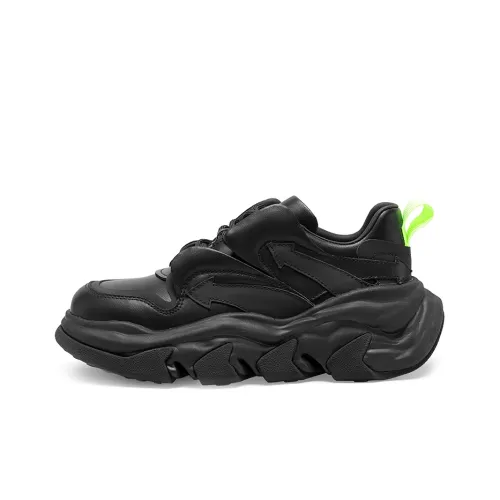 MIO Low-Top Casual Shoes Black Women's