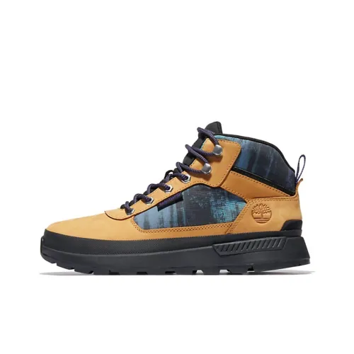 Timberland Field Trekker Chukka Устойчивый к истиранию Outdoor Короткий Желтый Синий