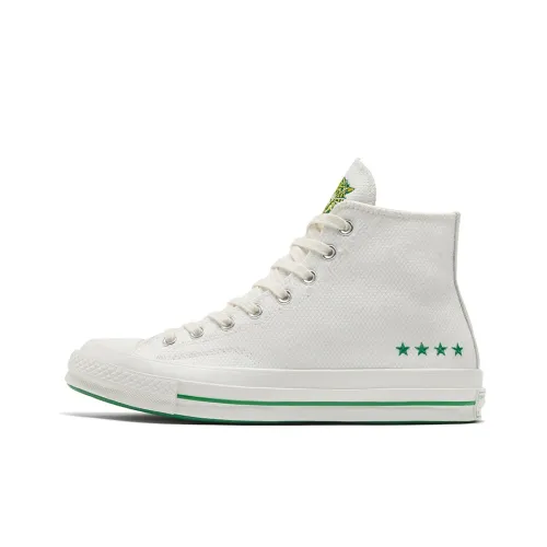 Converse Chuck Taylor All Star 1970s High Топ Кеды Унисекс Белый Зеленый