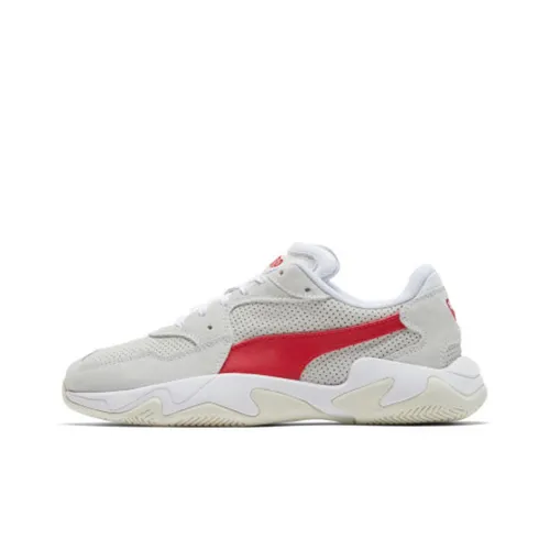 PUMA Storm Street Low Top Тапочки Унисекс Белый Красный