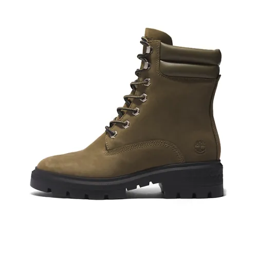 Timberland Cortina Valley 6 Inch Устойчивый к истиранию Короткий Аутдор Женский Зеленый Черный