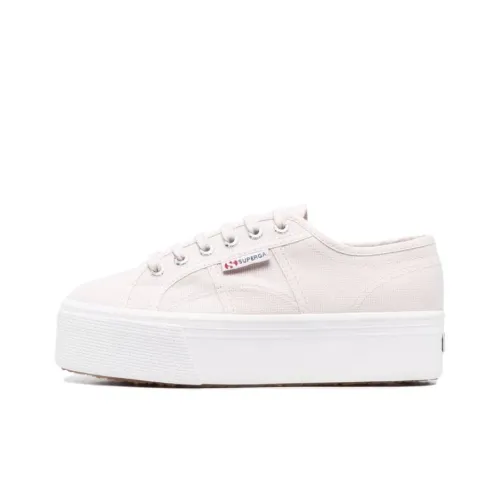 SUPERGA Износостойкие Дышащие Низкие Топ Кеды Женские Светло-фиолетовые