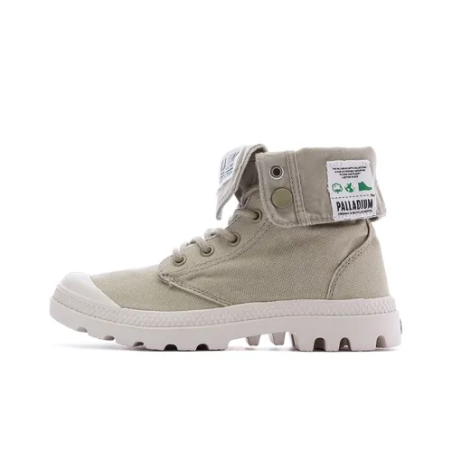 Палладий Baggy Organic Устойчивый к истиранию Высокий Топ Кеды Унисекс Светло-зеленый