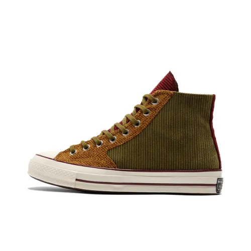 Converse 1970s High Top Canvas Shoes Unisex Green Конверс 1970s Высокие Кеды Унисекс Зеленые