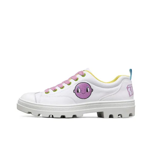 Jeremyville X x Skechers Roadies Аbrasion Resistant Низкие Кеды Женские Белые