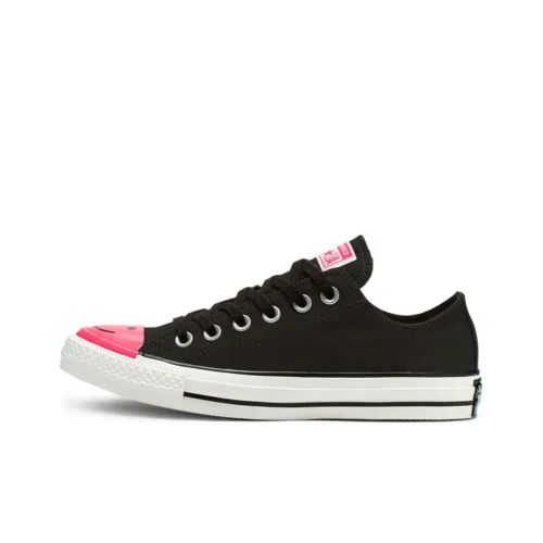 Converse Chuck Taylor All Star Low Топ Кеды Унисекс Черный Розовый