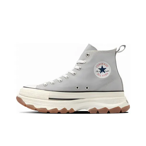 Конверс All Star Trekwave Hi High Топ Кеды Унисекс Серый Белый Японская Версия