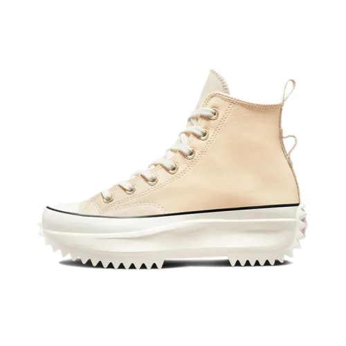 Converse Run Star Hike High Топ Кеды Унисекс Айвори