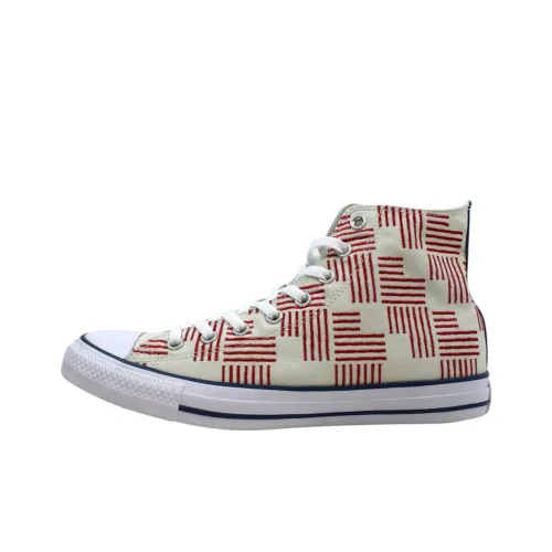 Converse Chuck Taylor All Star Hi Buff High Топ Кеды Унисекс Бежево-красный