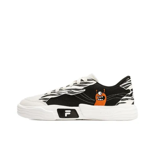 FILA FUSION POP 2 Low Топ Кеды Женские Черный белый