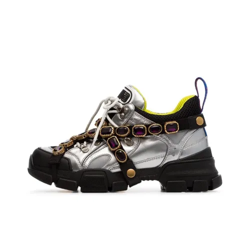 GUCCI Flashtrek Толстоподошвенные кроссовки Низкий Топ Женские