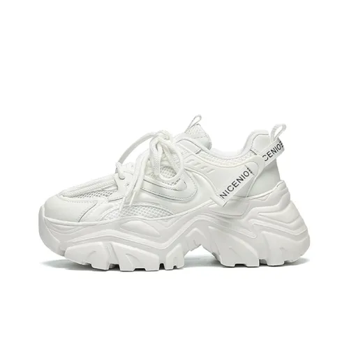 WOOS BOBO Низкий топ обувь с толстой подошвой женская